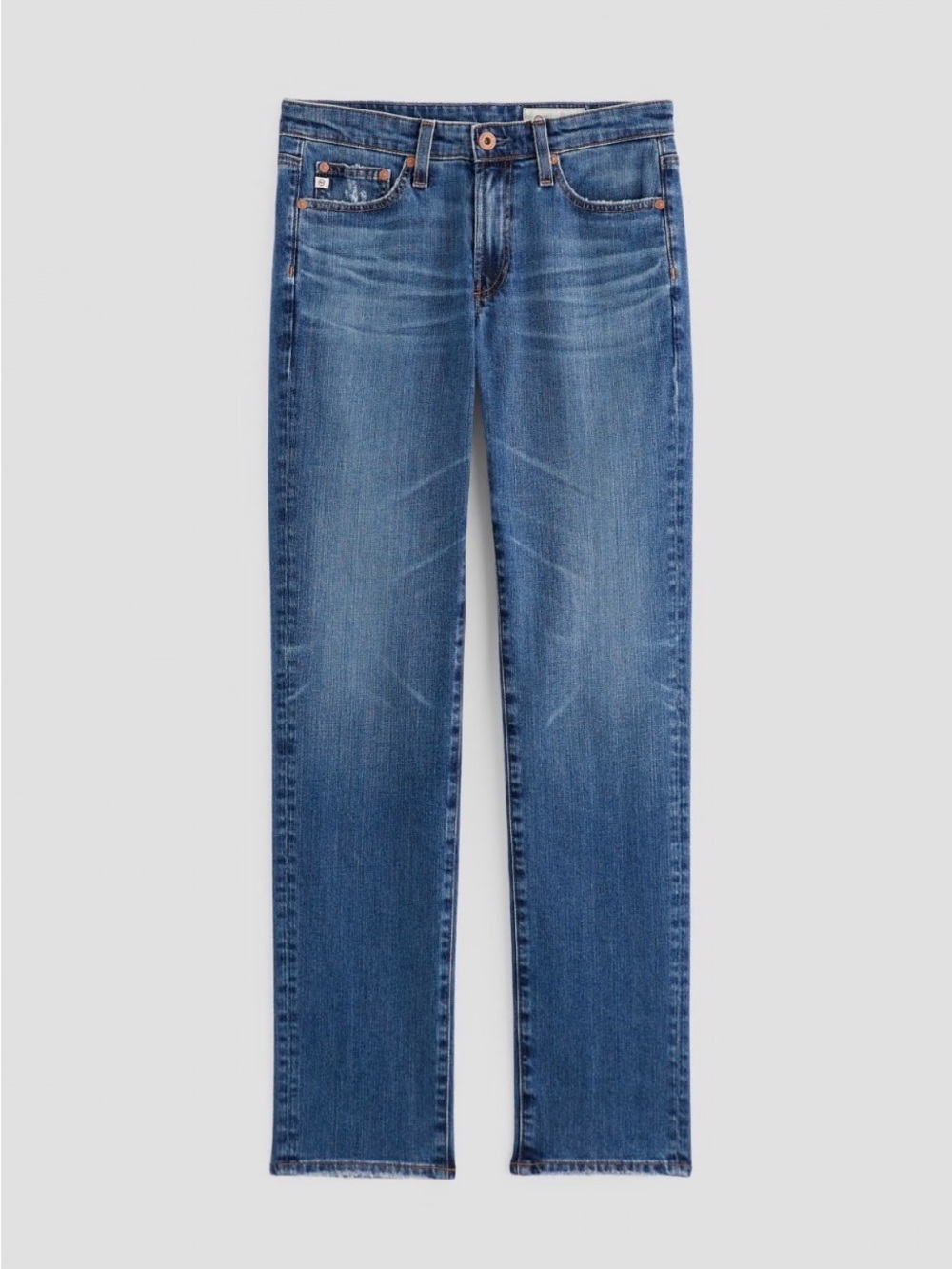 AG - Sandra Low Rise Straight Jean in Blue